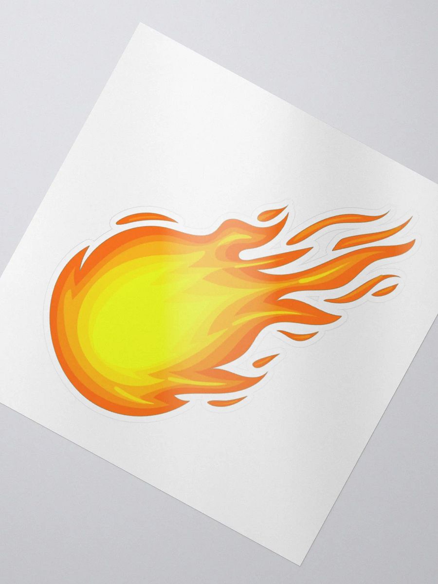 Fireball Kiss-Cut Sticker product image (2)