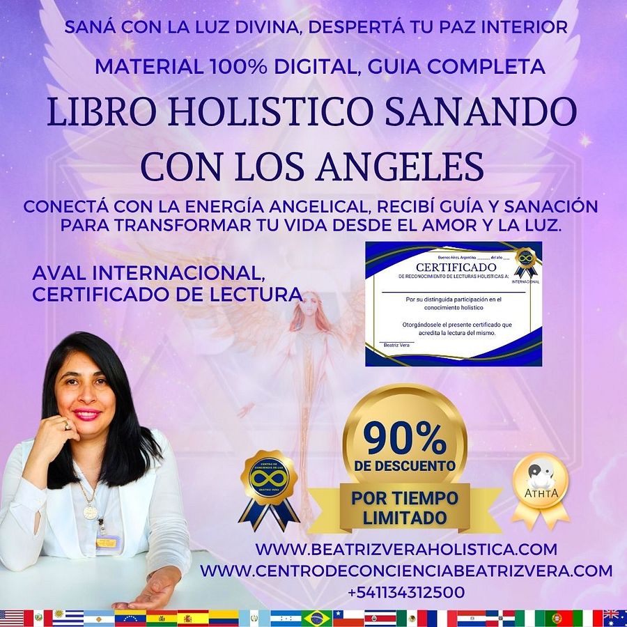 Libro holístico digital sanando con los ángeles product image (1)