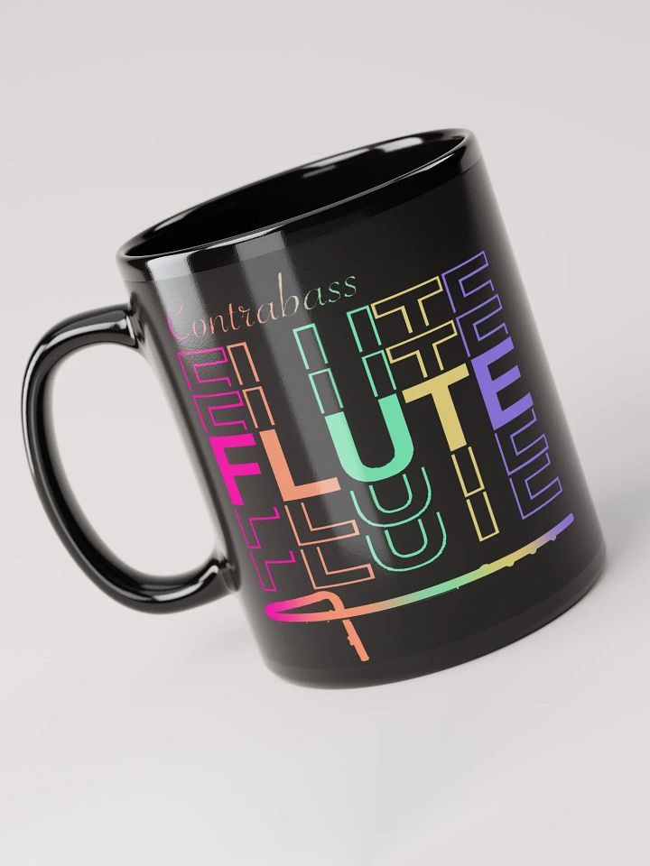 Symmetrical Flute Graphic Mug - Contra Flute product image (2)
