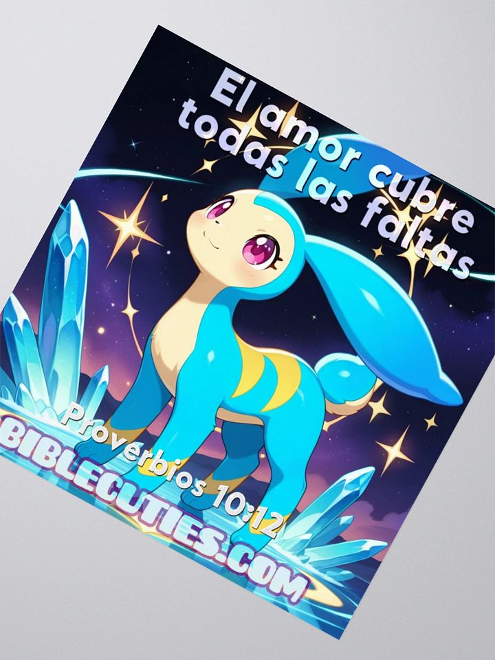 Amigitos Biblicos (Bible Cuties) Miriam – El amor cubre todas las faltas Calcomania / Pegatina product image (2)