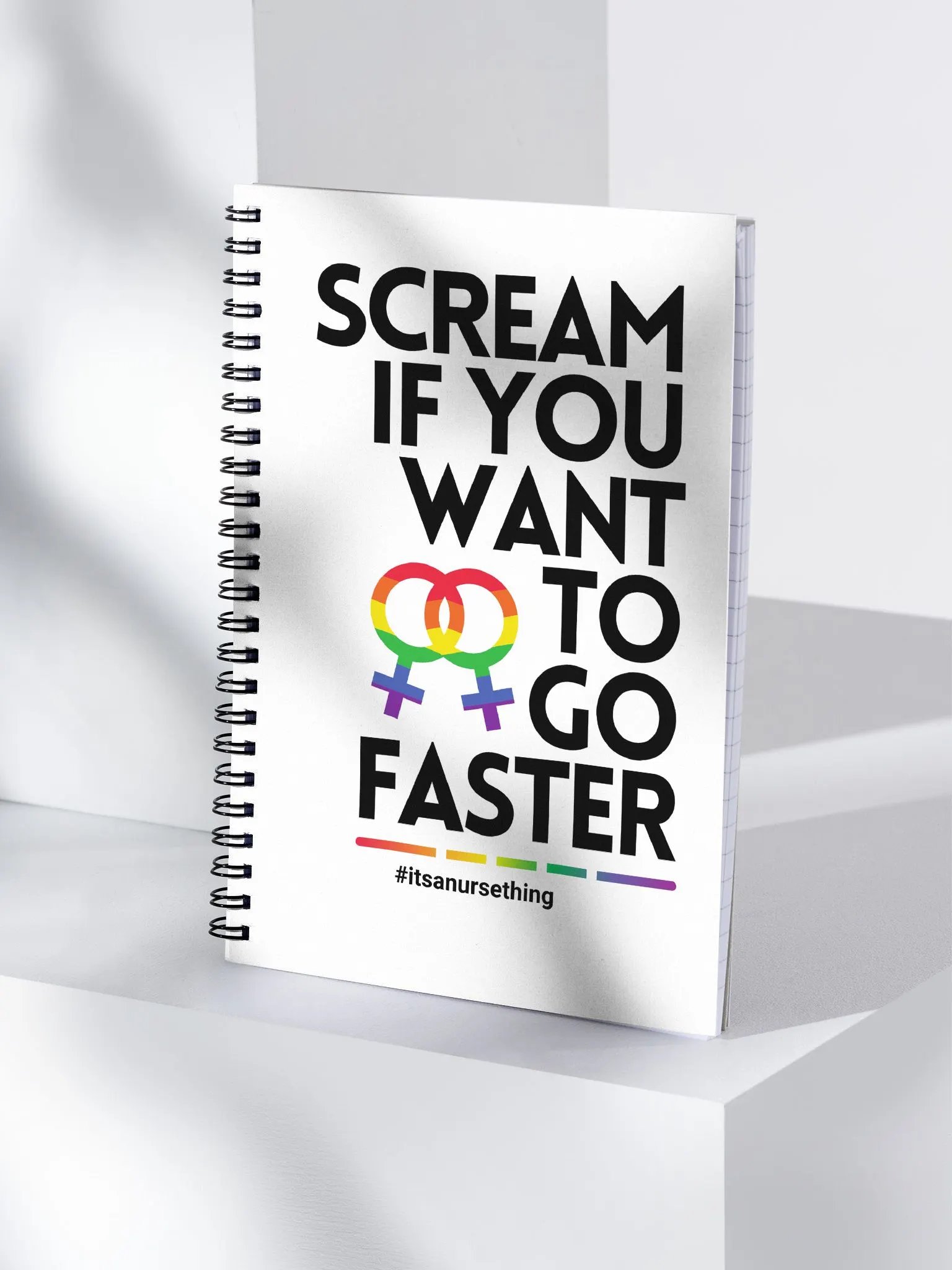 LGBTQ+ Nurse Notebook 