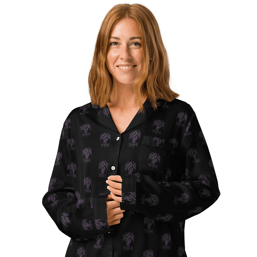 Team K V-4 Women's Long Sleeve Pajama Top product image (3)