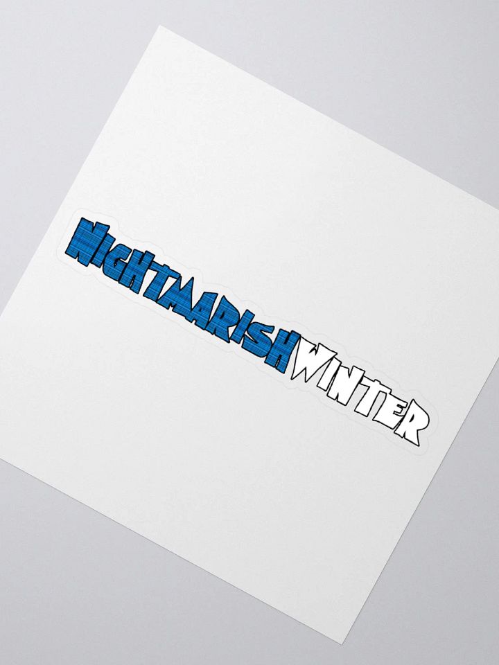Plaid Logo Sticker product image (2)