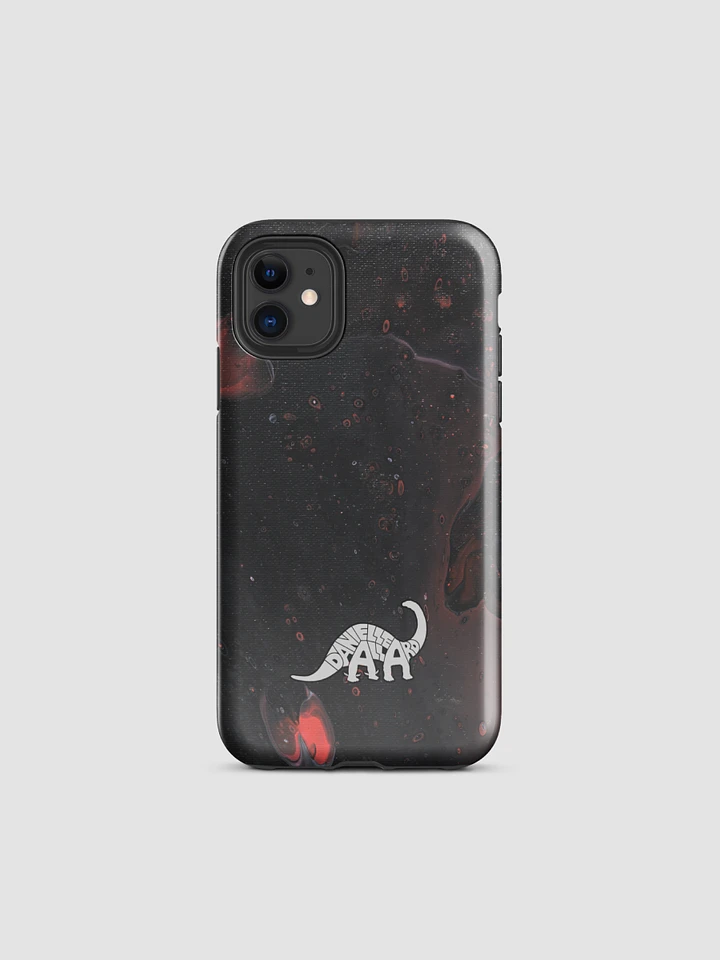Space Black Fluid Acrylic Tough iPhone Case product image (1)