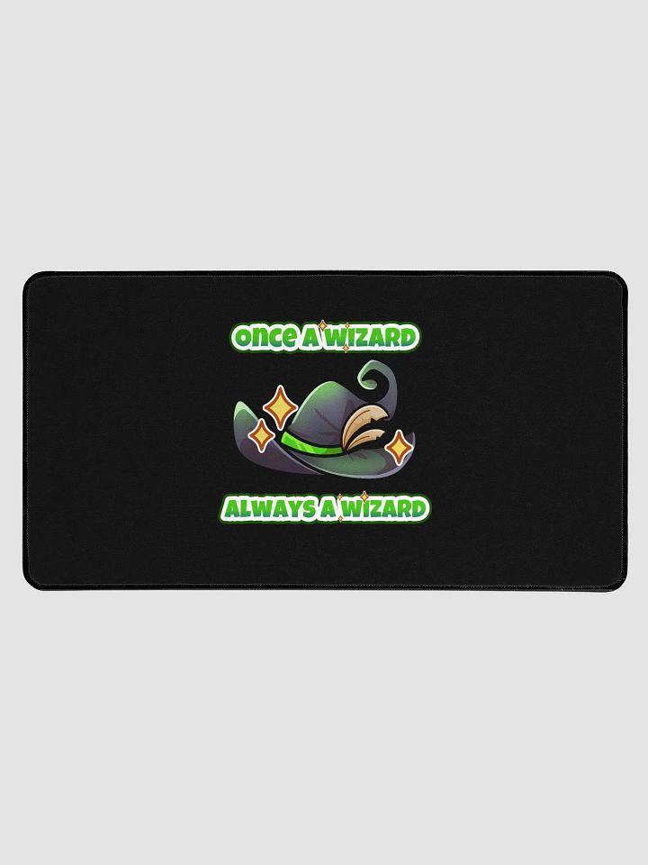 Once a Wizard, Always a Wizard Desk Mat product image (1)