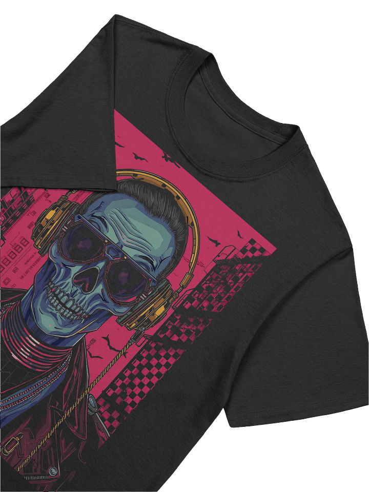 Cyber Skull Rapper T-Shirt product image (2)