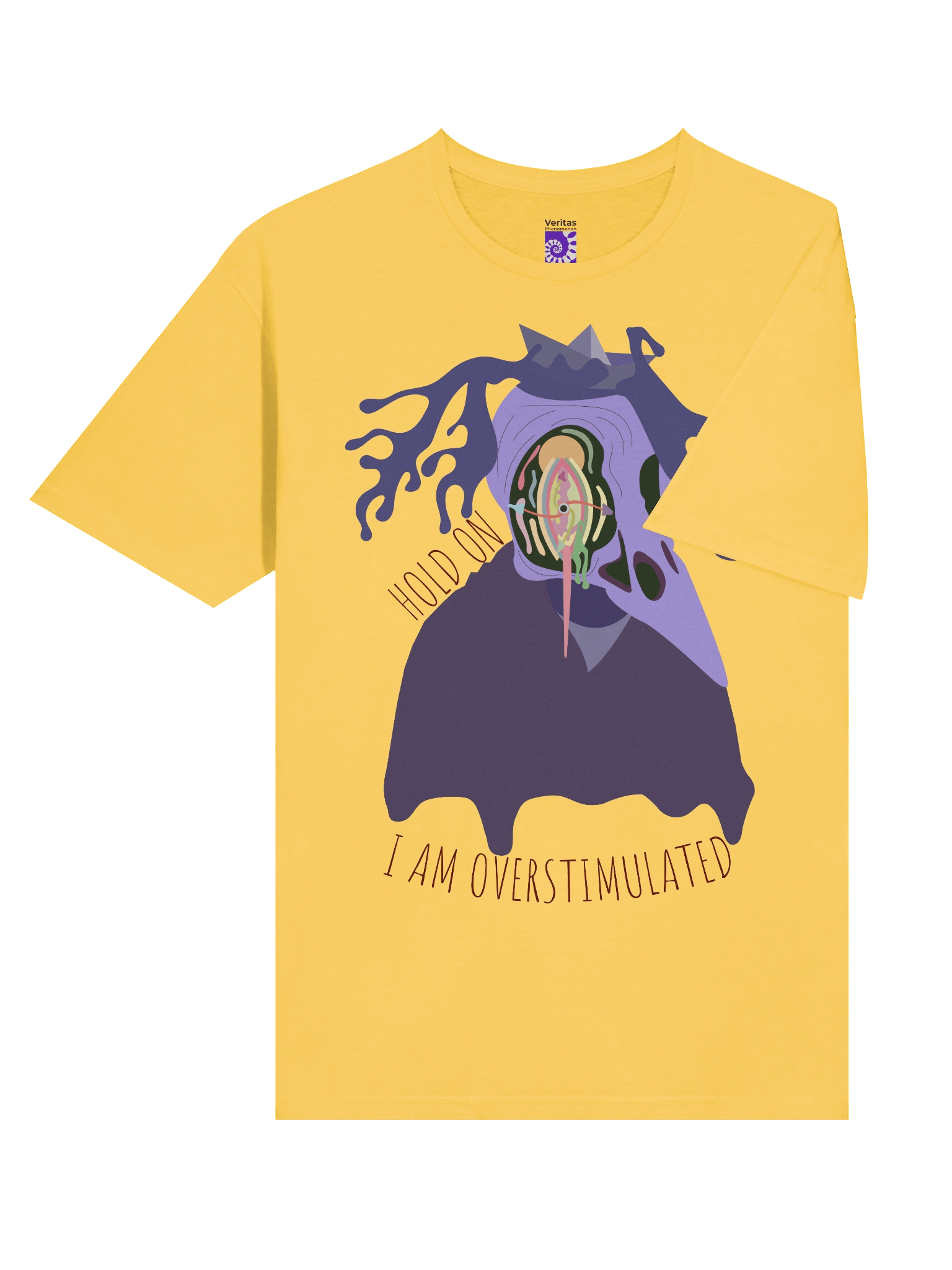 Hold on, I am overstimulated teeshirt product image (47)