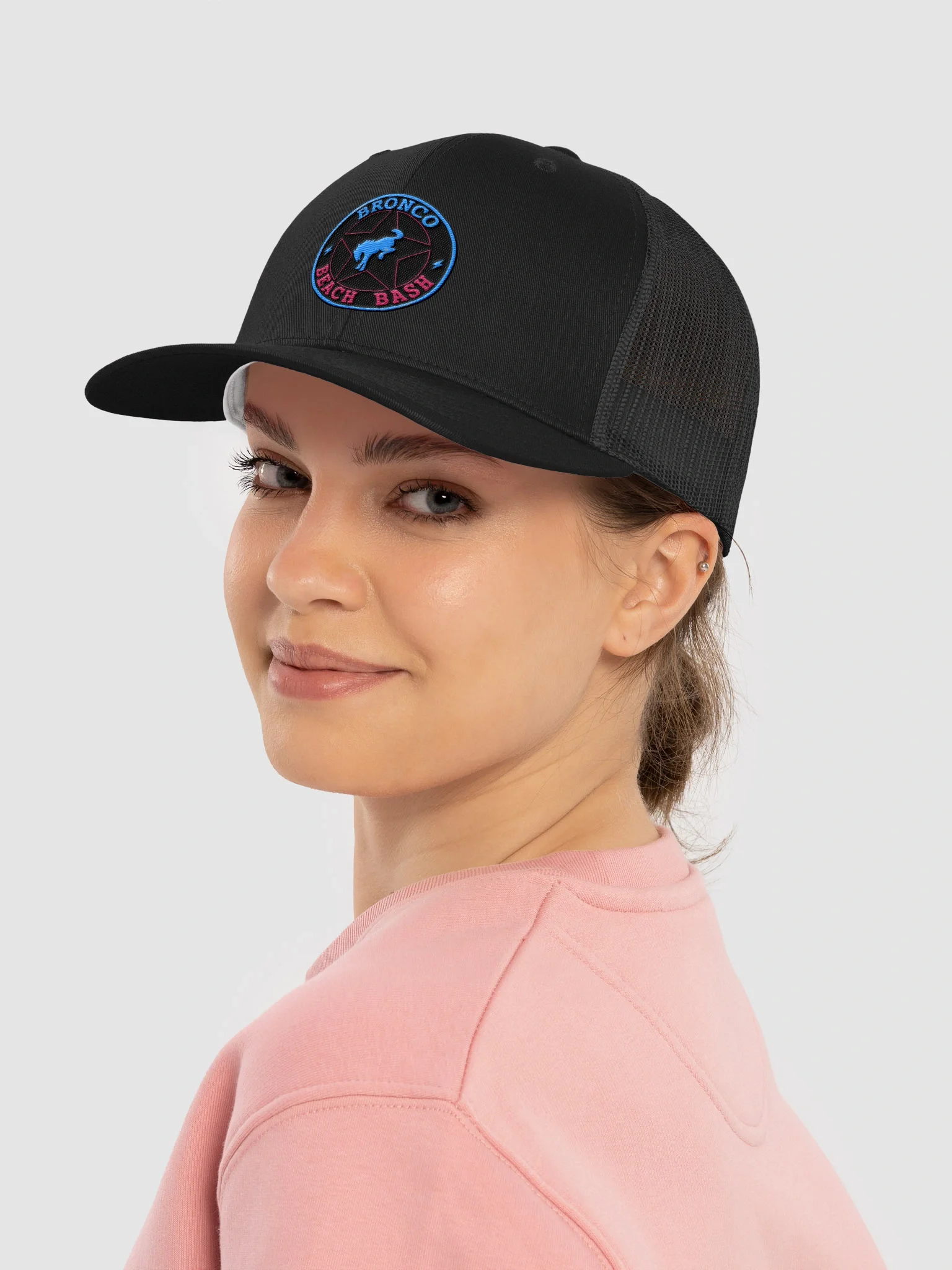 2025 Bronco Beach Bash Ocean City / Destination Bigfoot Bronco Collab Original Trucker Hat (Multiple Colors Available) product image (30)