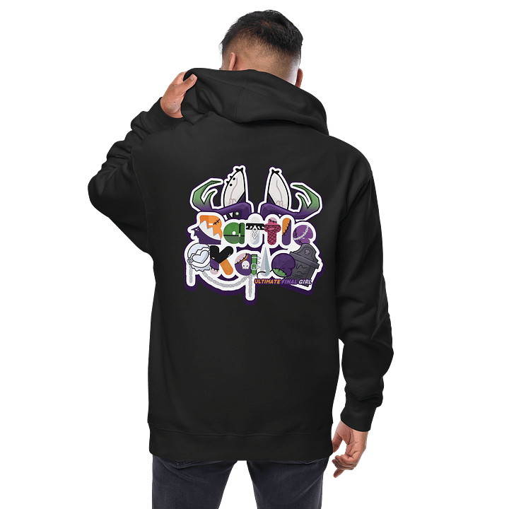 "Ultimate Final Girl" Embroidered Zip-Up Hoodie product image (1)
