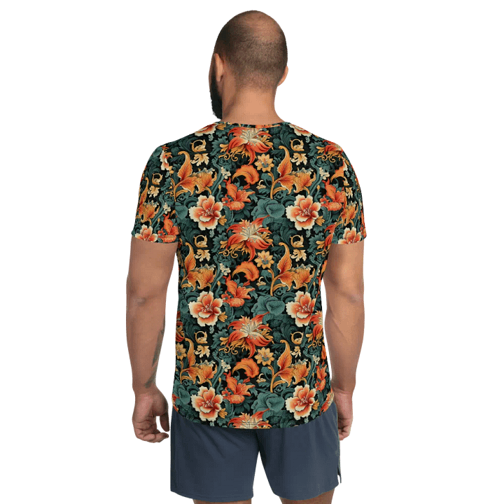 Sunset Flowers | Men´s Athletic T-Shirt product image (2)