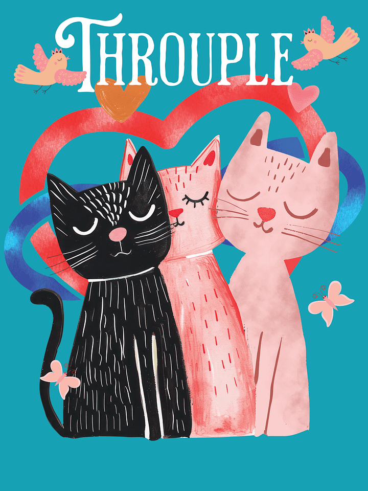 Throuple Polyamory cats product image (22)