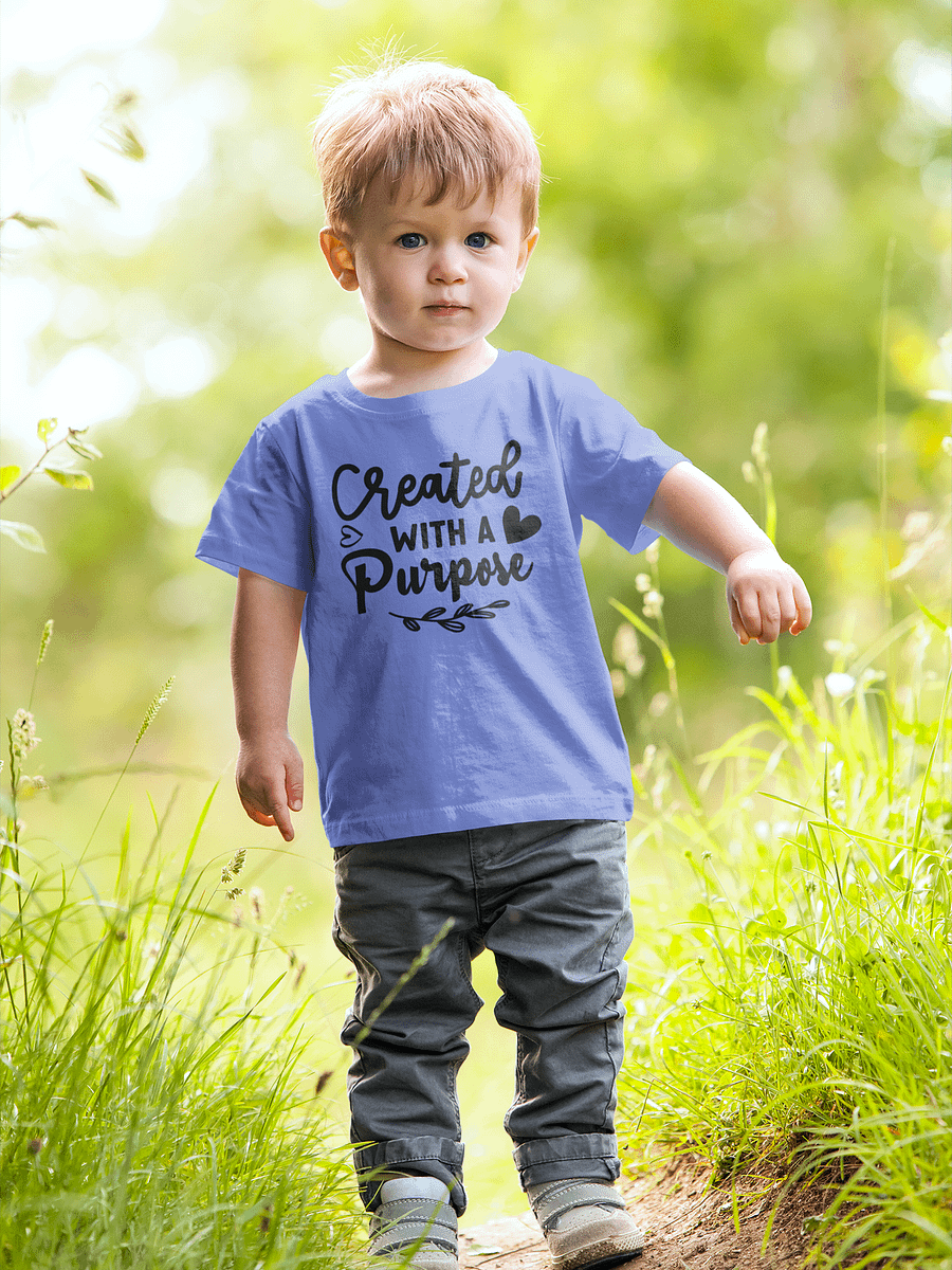 Purposeful Hearts - Toddler's Typography Tee product image (1)