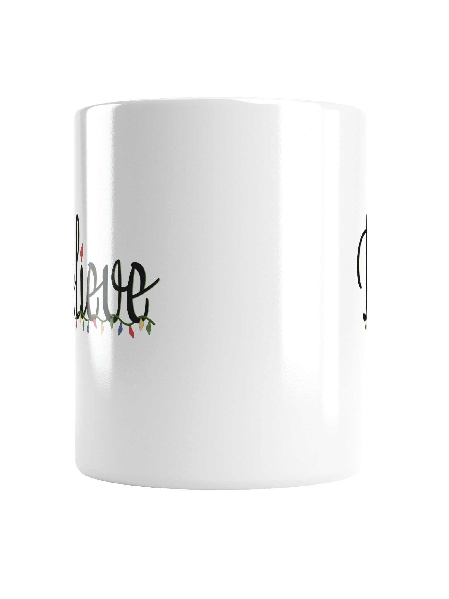 Title: Believe Christmas Mug – Holiday Cheer Coffee Cup – Festive Gift product image (6)