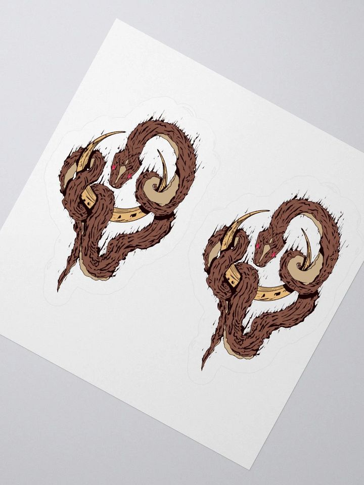 WDSNK - Wood Snake Full Color Sticker product image (6)