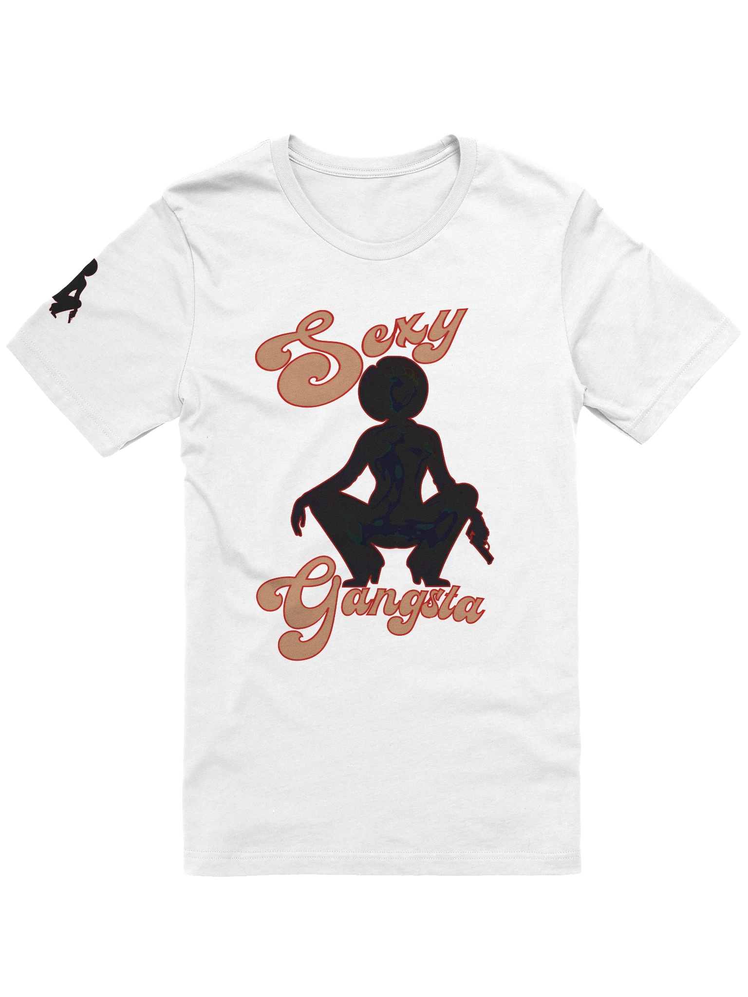 Sexy Gangsta Silhouette T-Shirt product image (1)