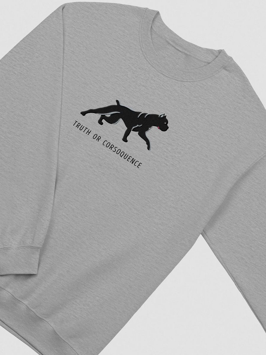 Truth or Corsoquence Sweatshirt (Embroidered) of a Cane Corso product image (5)