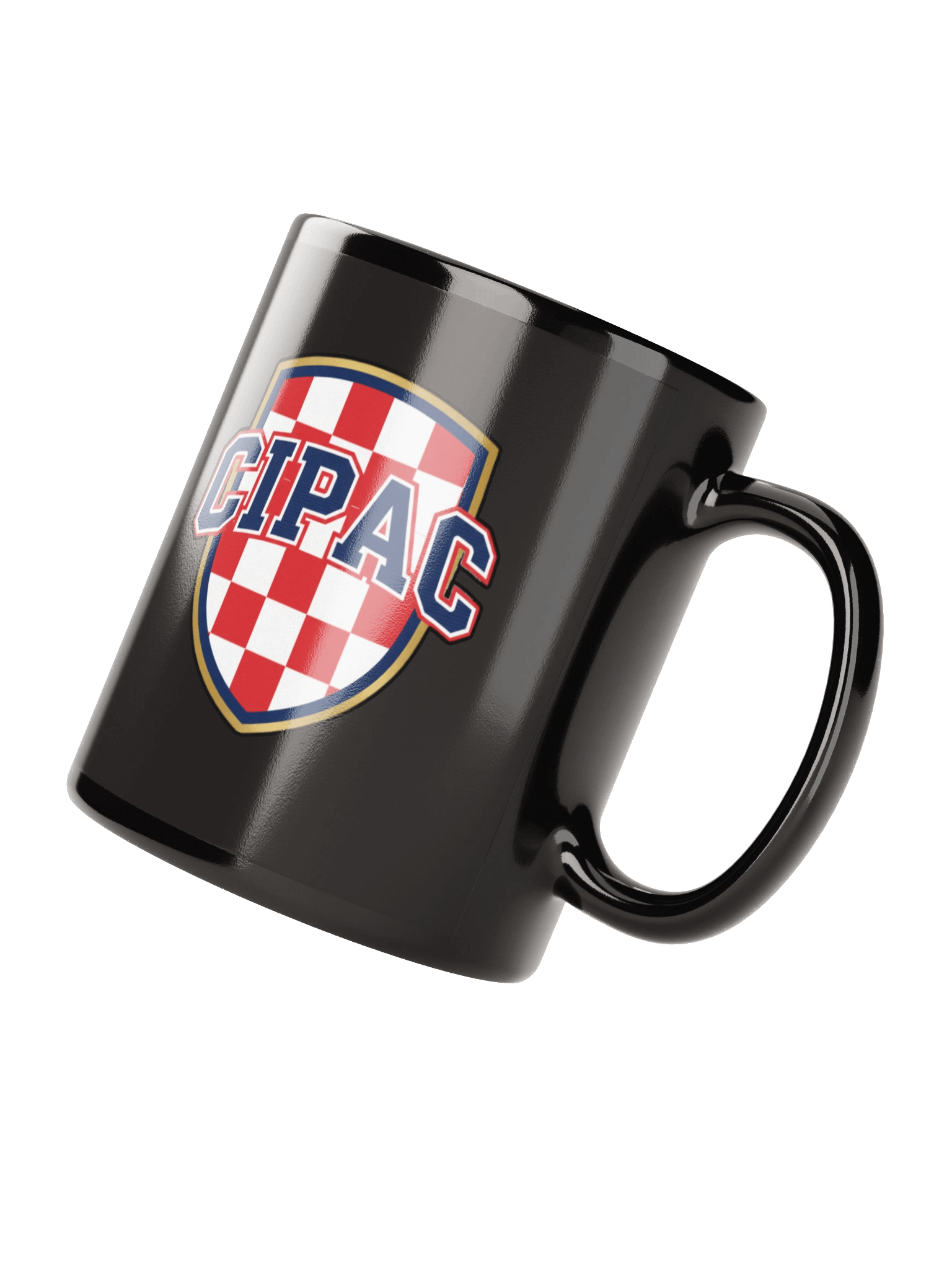 Checkered Peace Black Mug product image (3)