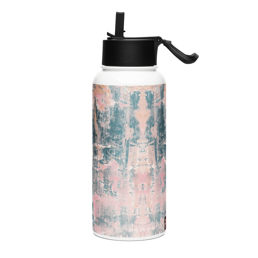 "Recovery 2019" Water Bottle With Screw Top And Straw product image (3)