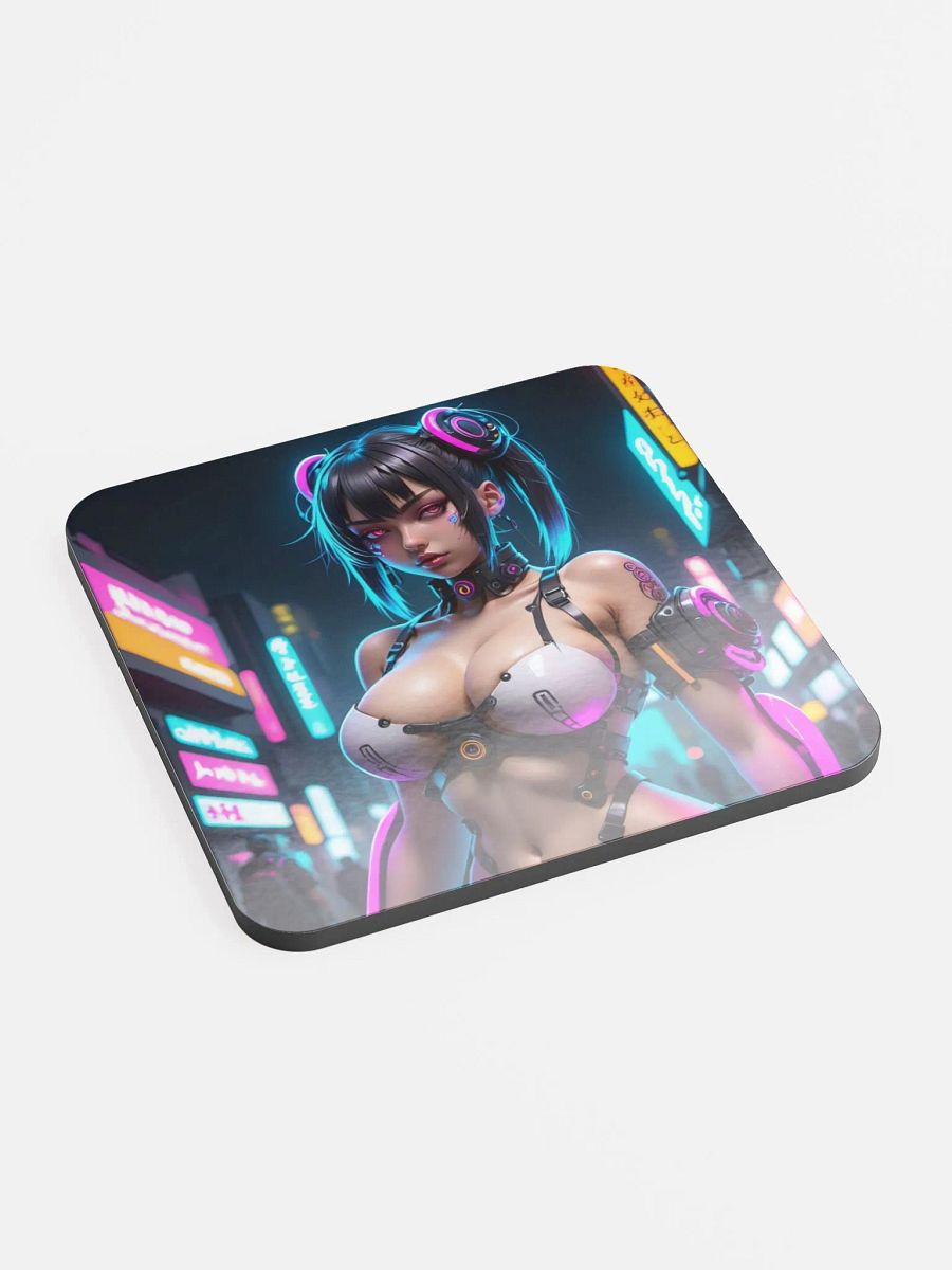 Neon Cyberpunk Coaster Set product image (2)