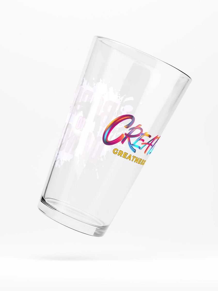 Create Greatness + Born to Dance Fusion His Silhouette Shaker Pint Glass product image (6)