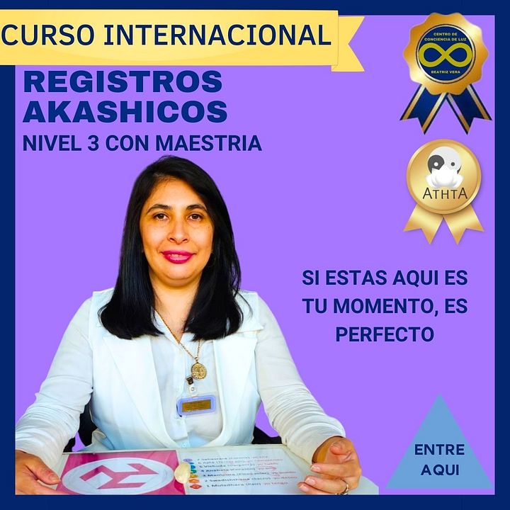 Registros akáshicos nivel 3 con maestría (clases diferidas digitales) product image (2)