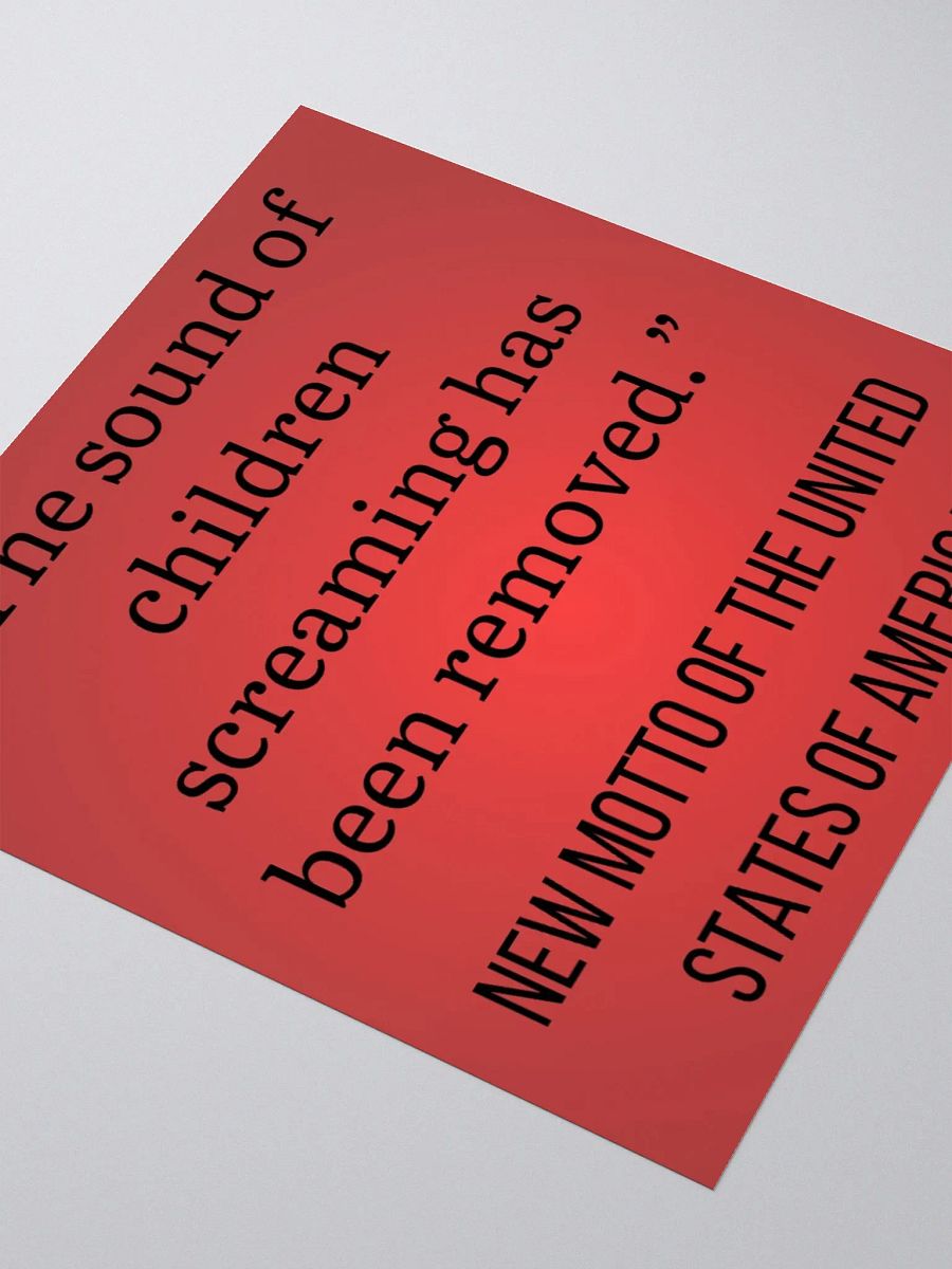 Sound of Children Kiss Cut Stickers product image (4)