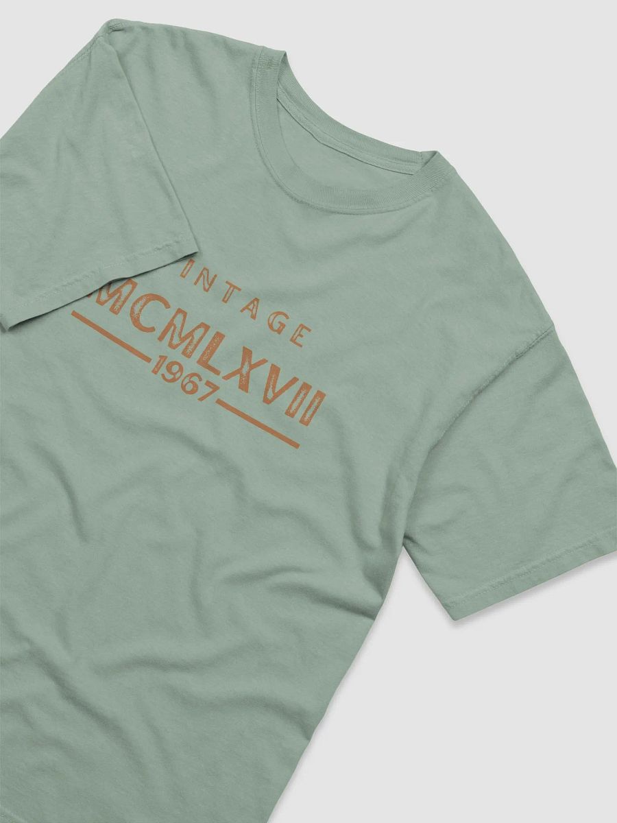 Vintage 1967 Orange Roman Numerals T-Shirt product image (36)