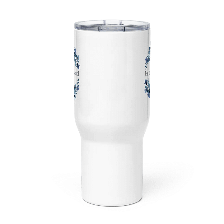 Bridal Squad 009 Blue Floral Bliss Travel Mug product image (2)