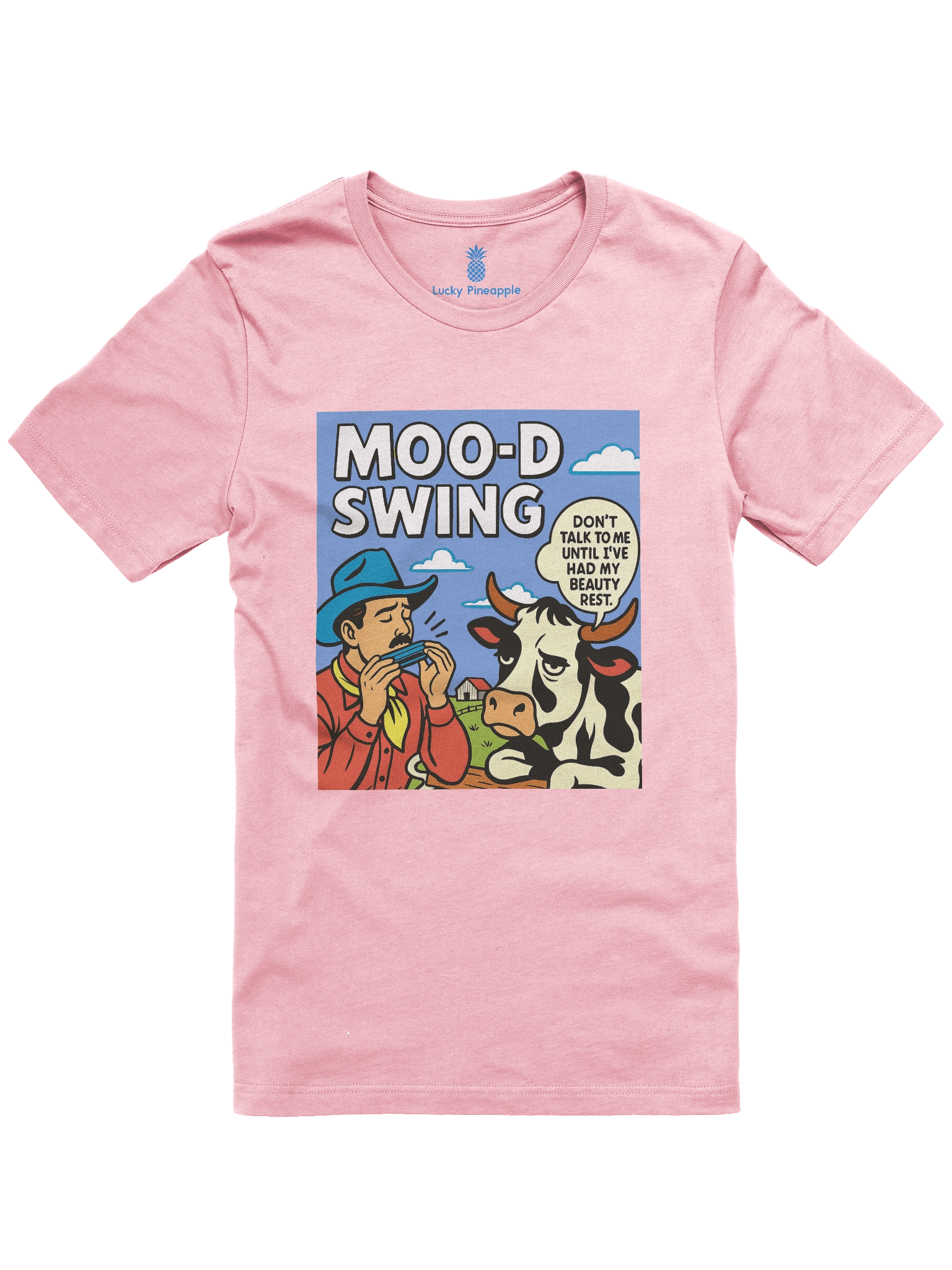 Mood Swing Cow Texas Concert Tee Fit Unisex T-Shirt product image (61)