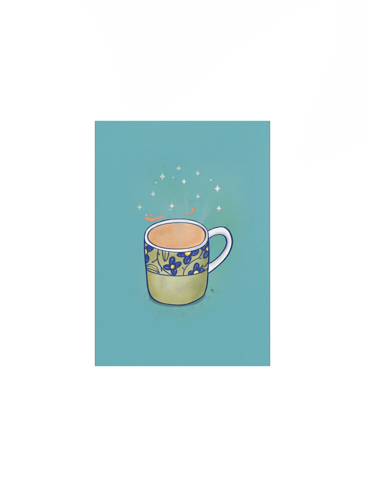 Floral Mug Art Print product image (1)