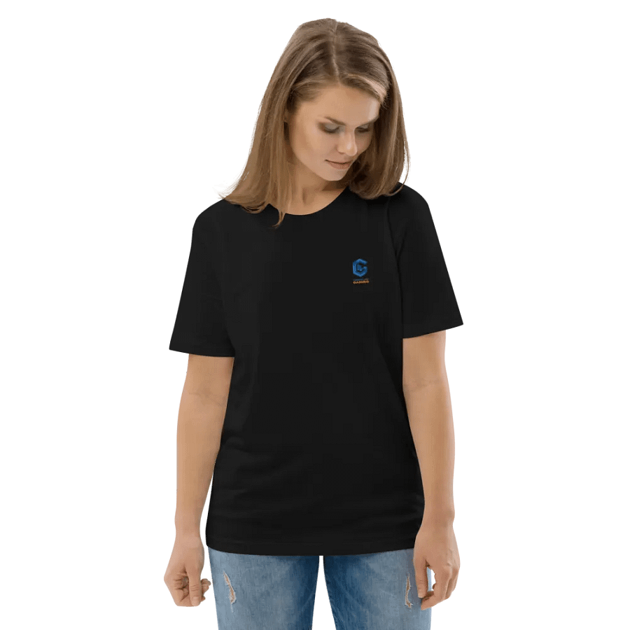 Embroidered Logo Organic Tee HUMBLE LIFE Gaming product image (10)