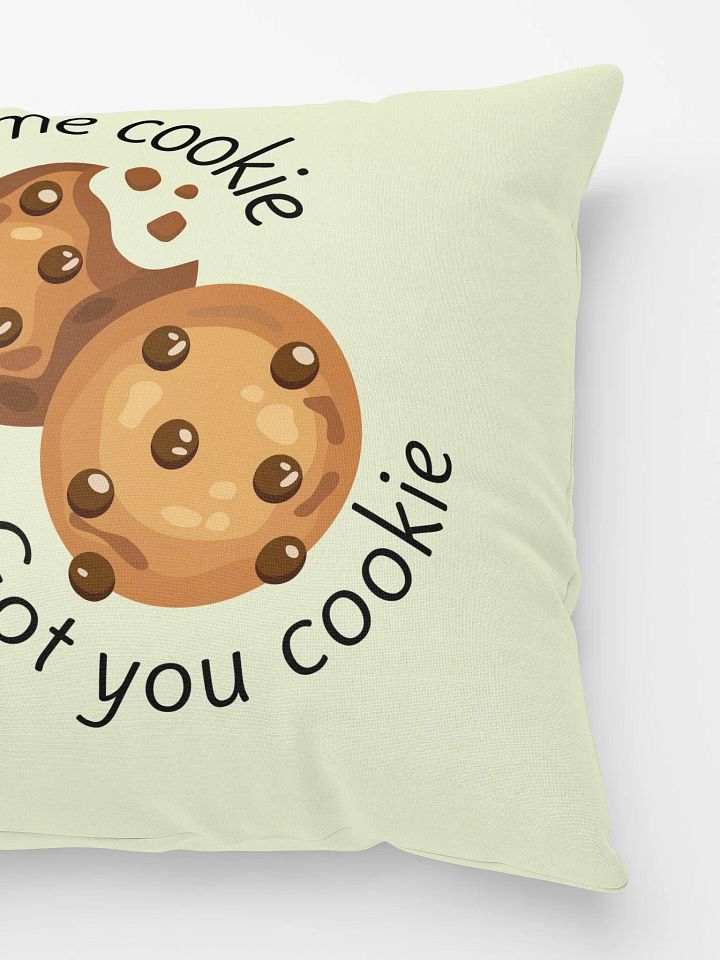 New Girl Quote Pillow – “Gave Me Cookie” All-Over Print TV Fan Decor product image (2)