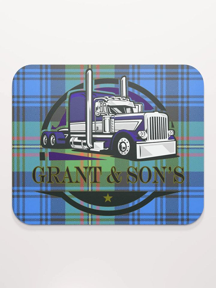 Grant & Son's Tartan Truck Mouse Pad product image (2)