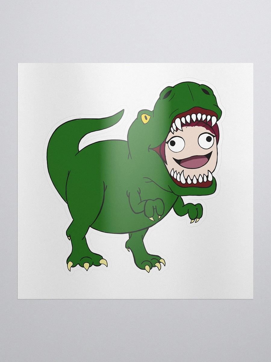 hyper Derp Dino Sticker product image (1)