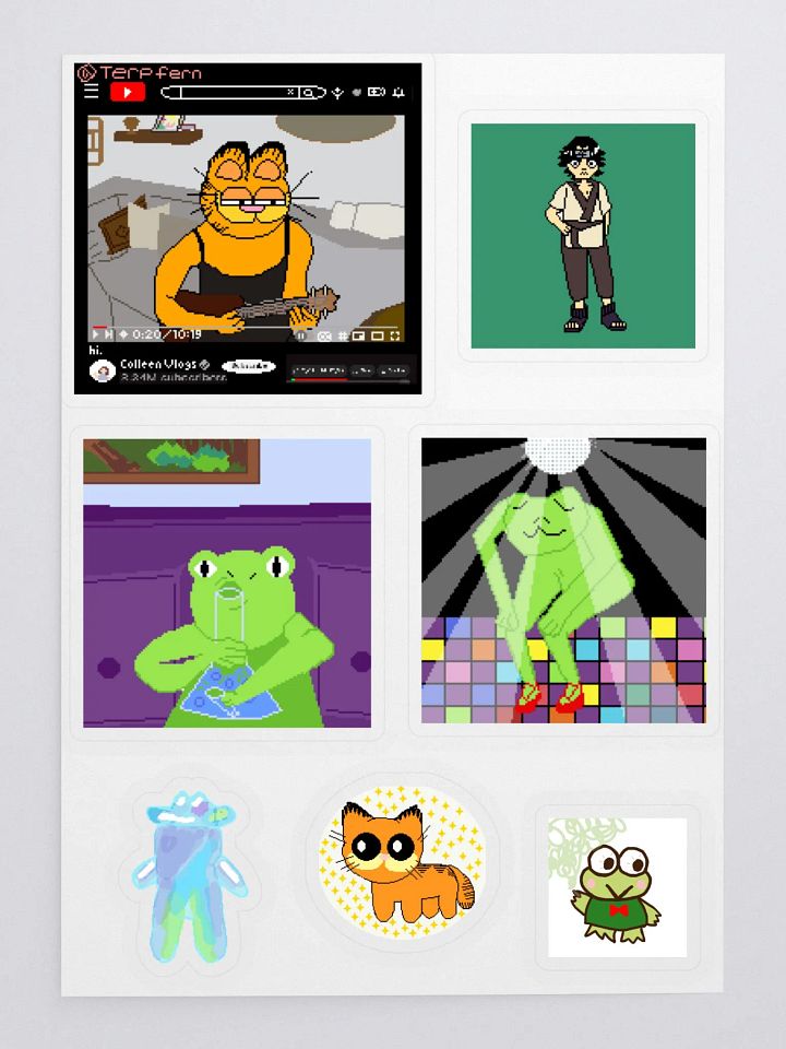 what a guy sticker sheet product image (1)