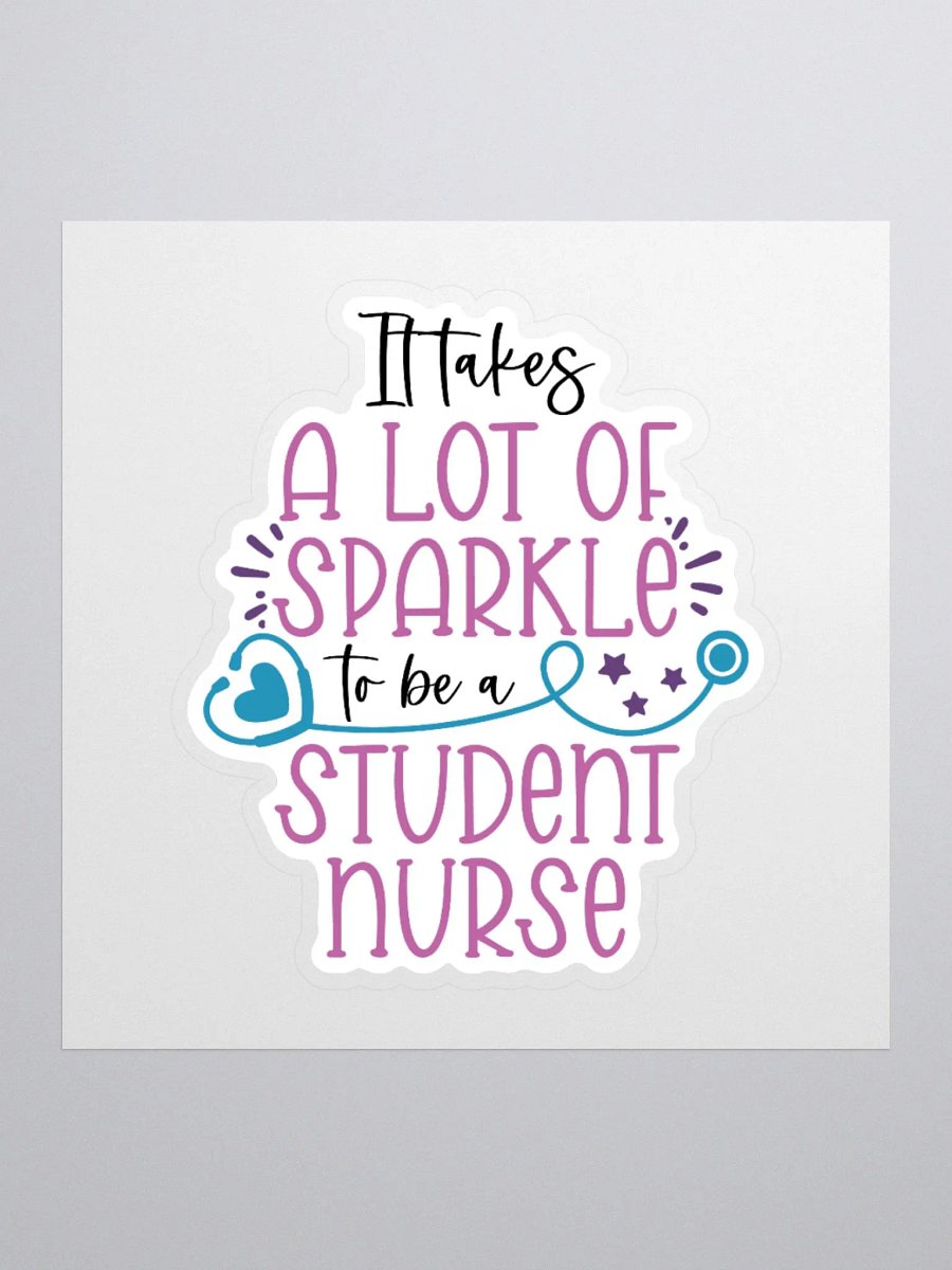 Sparkle Student Nurse Sticker product image (3)