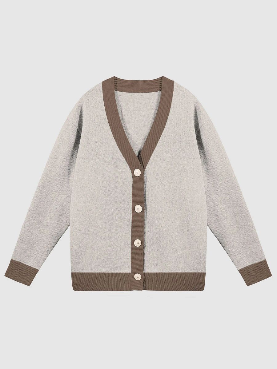 Swanky Unisex Jacquard Knit Cardigan product image (5)