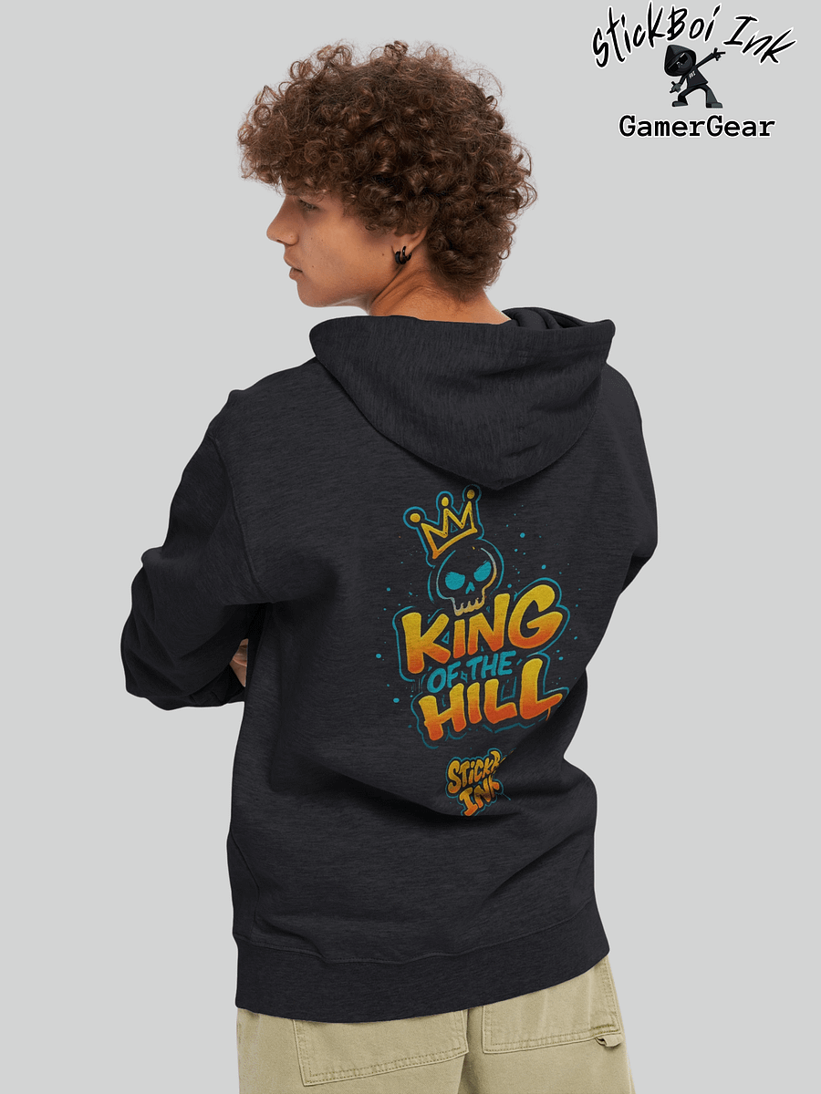 Gamer Hoodie (zipper) - King of the Hill by StickBoi Ink product image (3)