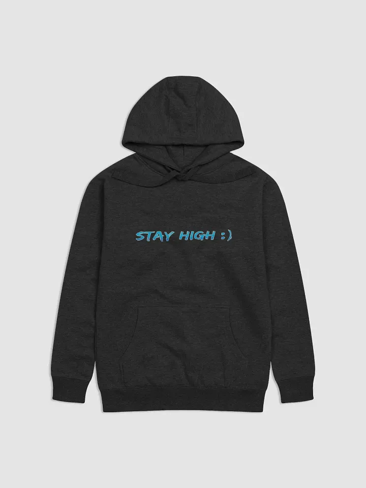 Stay High x John Xina Cotton Heritage Unisex Premium Hoodie (Blue Text) product image (2)
