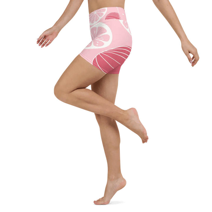 Pink Citrus Yoga Shorts product image (1)