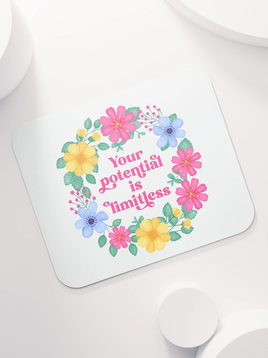 Your potential is limitless - Mouse Pad White product image (2)