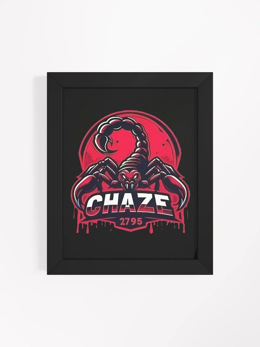 CHAZE | Logoposter, gerahmt product image (4)