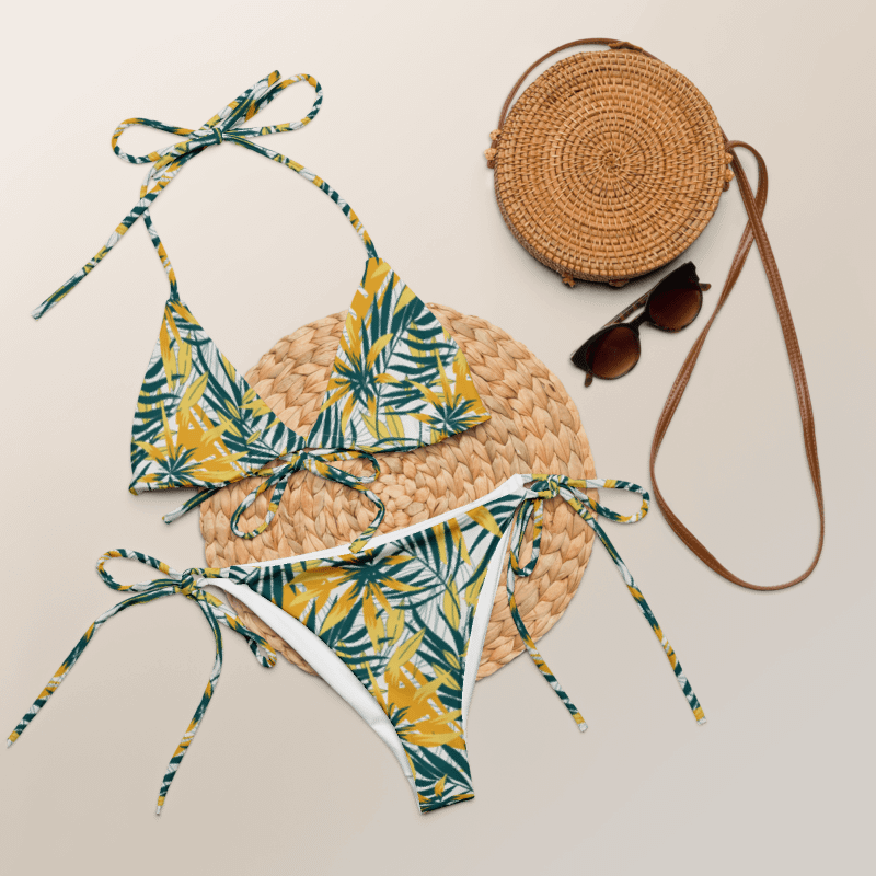 Tropical Summer | Recycled String Bikini product image (12)