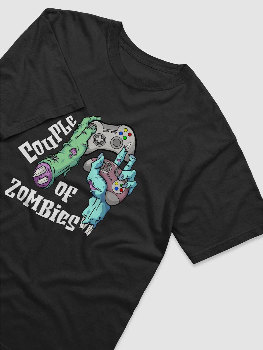 Couple of Zombies T-shirt - Black product image (3)