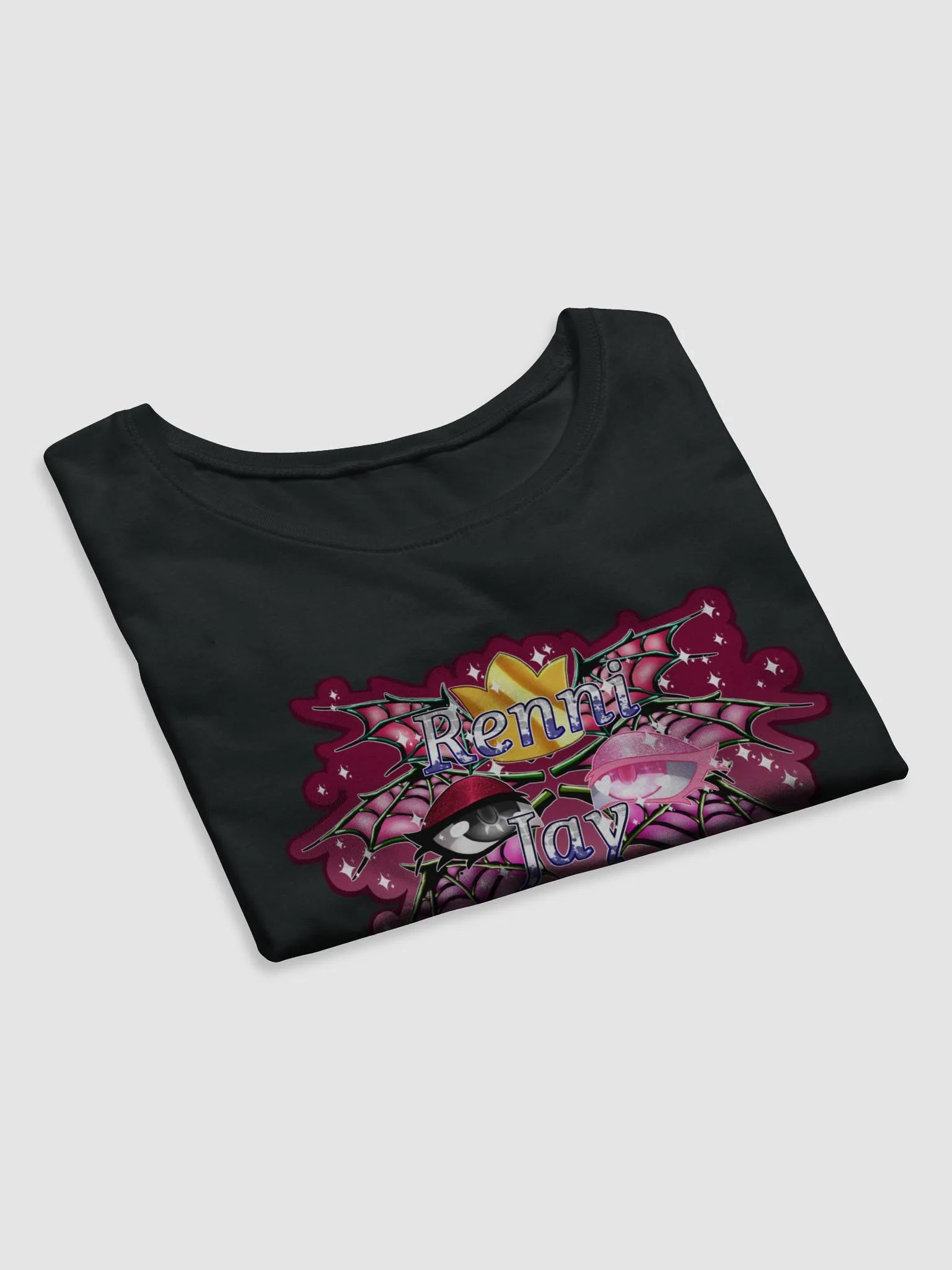 Renni Jay Vtuber Logo Crop top product image (7)