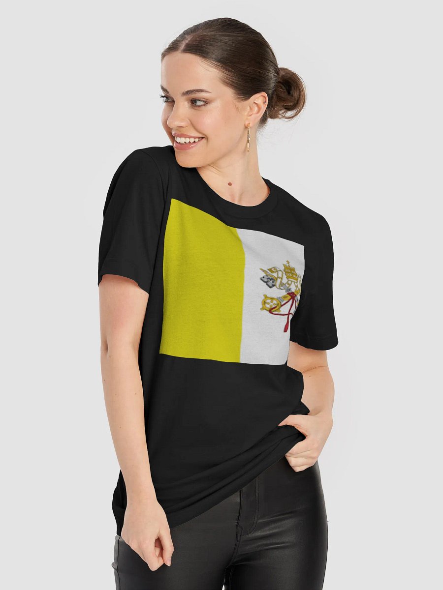 Exclusive Vatican City Flag Supersoft Unisex T-Shirt product image (9)