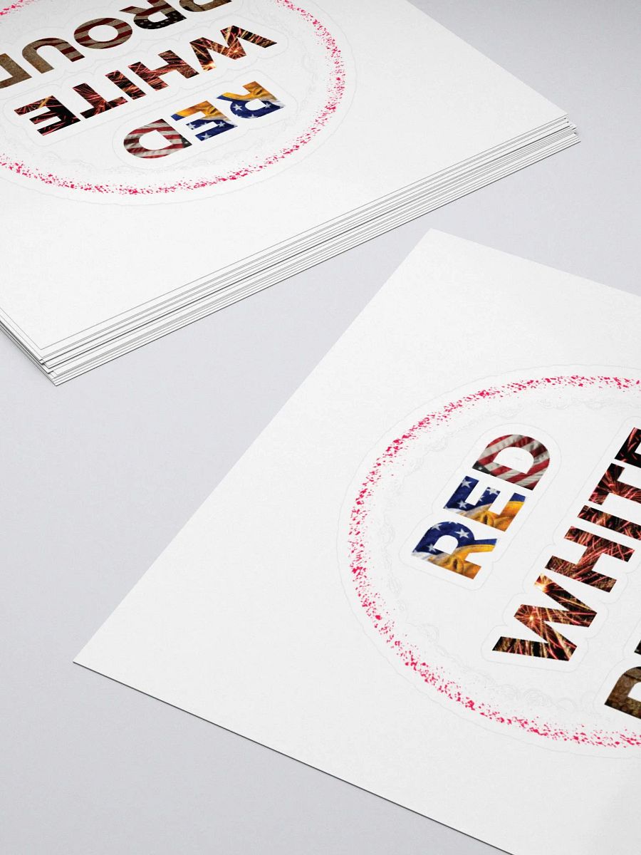 4th July RED WHITE PROUD product image (15)