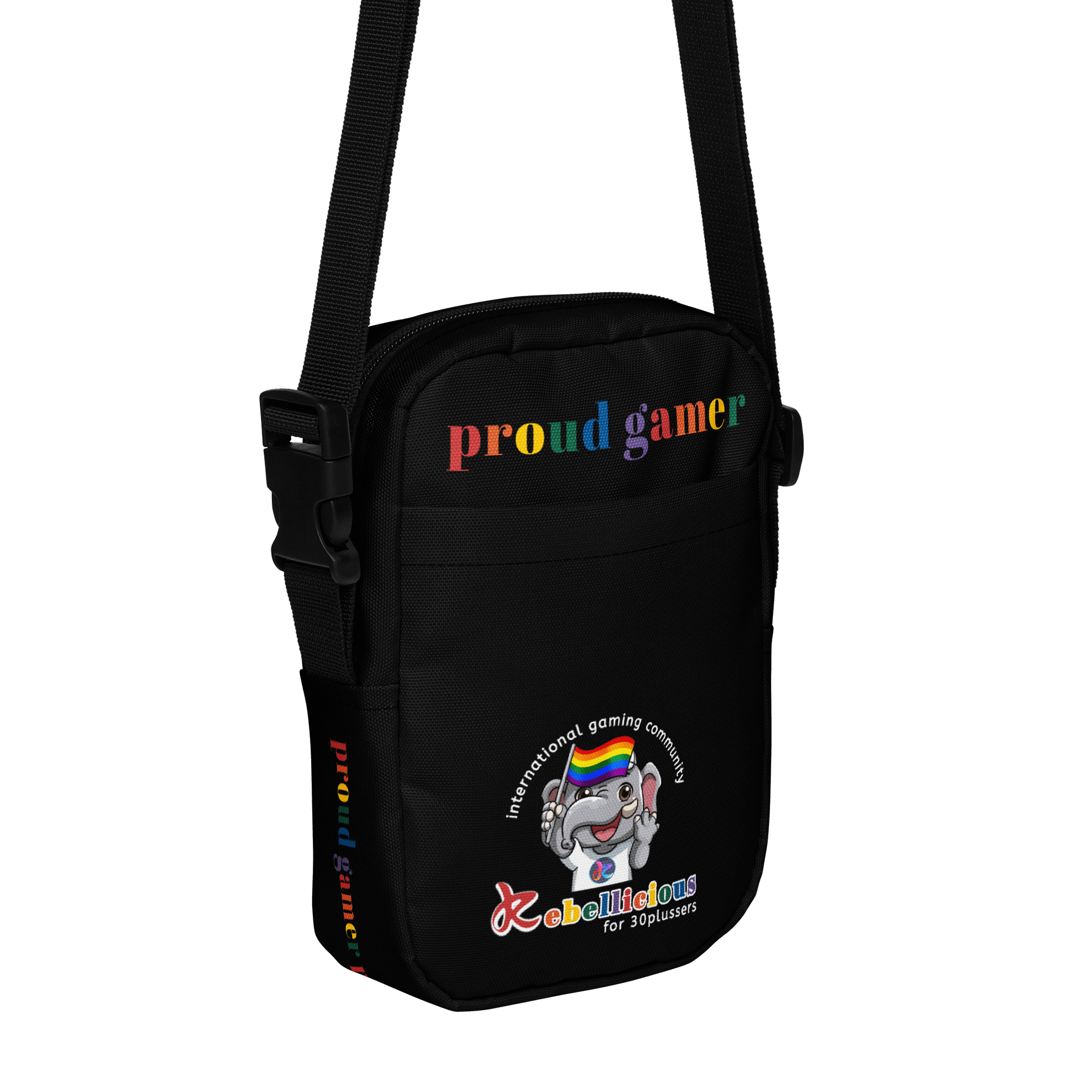 Rainbow Rebel All-Over Crossbody Bag product image (1)