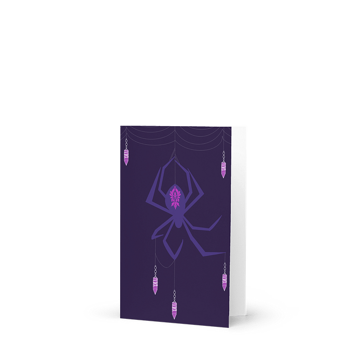 Elegant Spider Greeting Card product image (1)