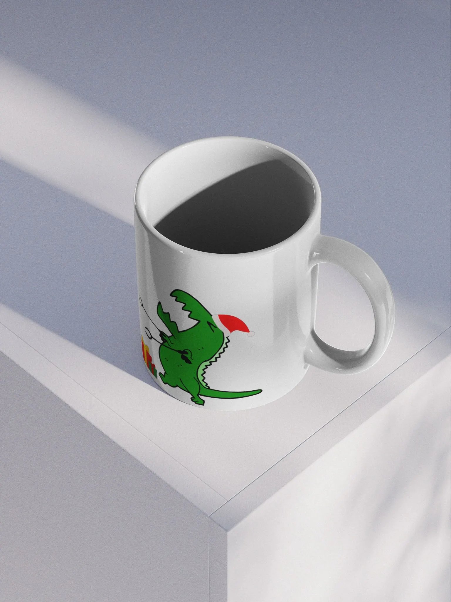 Trex Hates Xmas Holiday mug product image (3)